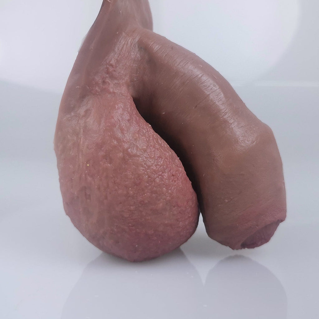 MRIMIN Transgender Supply MRIMIN FTM Transgender Platinum Silicone Customized Packer Prepuced Ultra-Lifelike Prosthetic Penis-SUL02