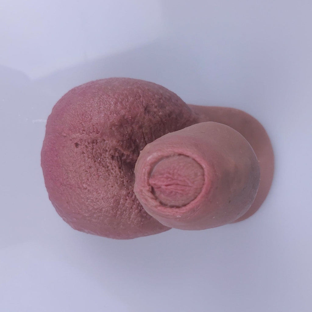 MRIMIN Transgender Supply MRIMIN FTM Transgender Platinum Silicone Customized Packer Prepuced Ultra-Lifelike Prosthetic Penis-SUL02