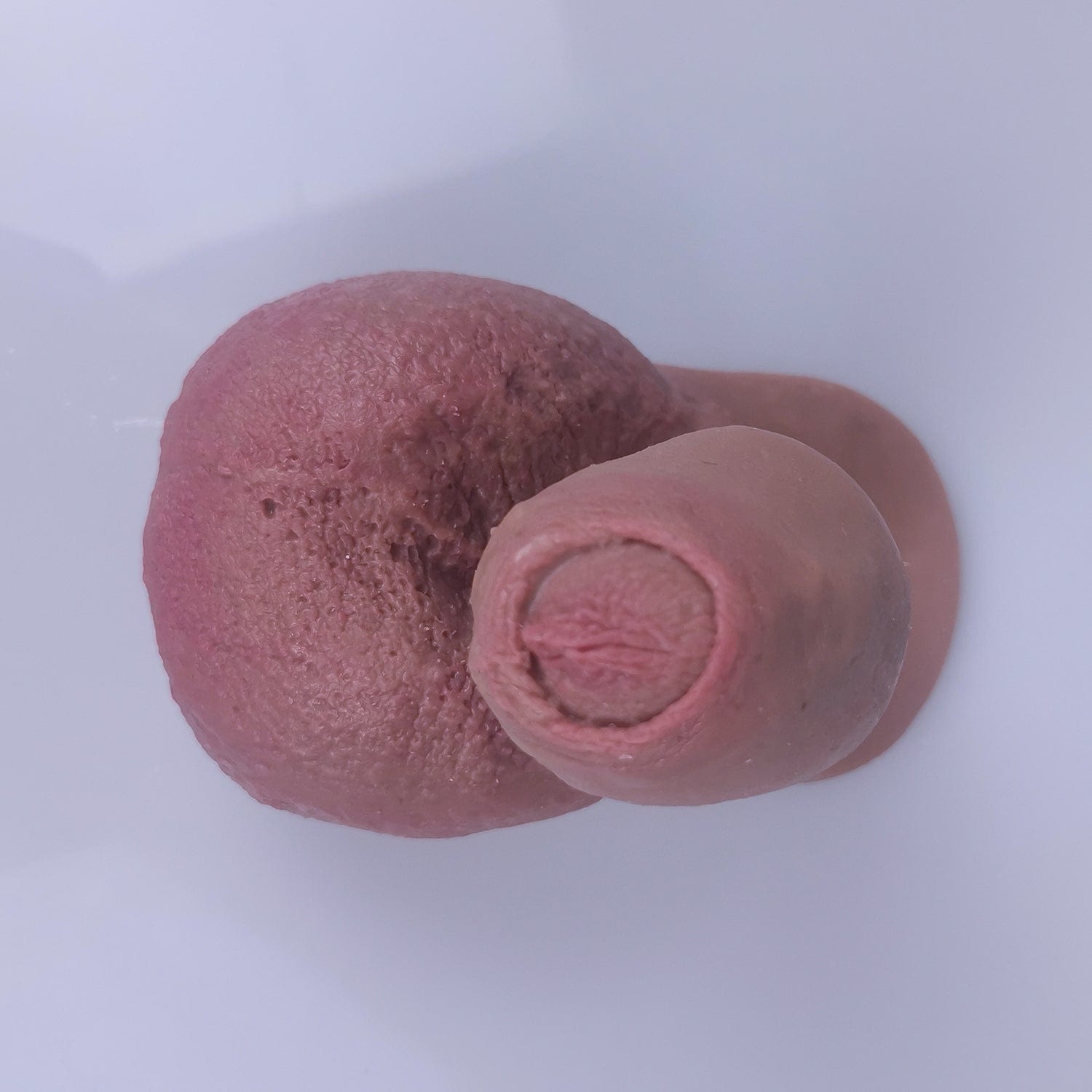 MRIMIN Transgender Supply MRIMIN FTM Transgender Platinum Silicone Customized Packer Prepuced Ultra-Lifelike Prosthetic Penis-SUL02