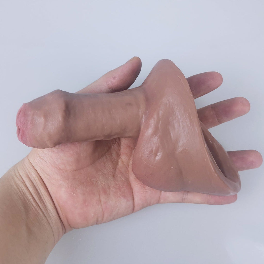 MRIMIN Transgender Supply MRIMIN FTM Transgender Platinum Silicone Customized Packers STP Ultra-Lifelike Prosthetic-SUL04